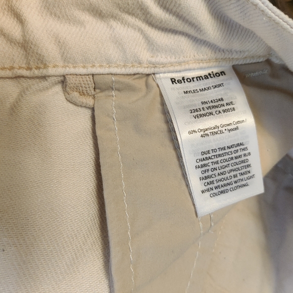 Reformation Myles denim maxi skirt - Picture 8 of 12